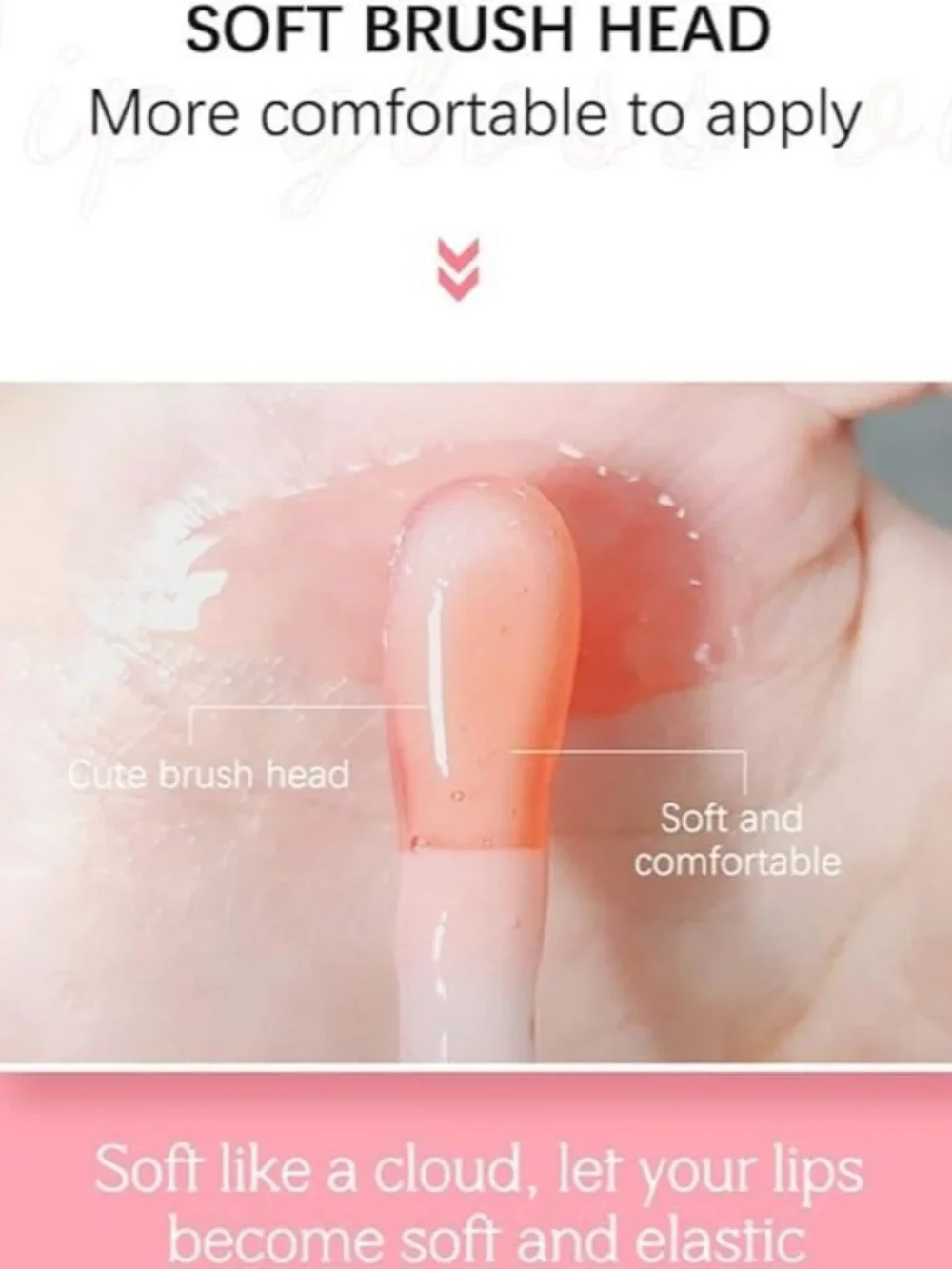 Shiny Cherry Hydrating Tinted Lip Oil Plumping Gloss Pink Tint Non Sticky Glossy